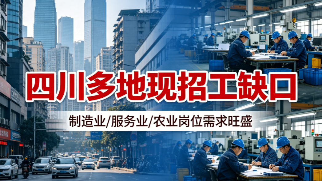 四川多地现招工缺口 结构性就业矛盾凸显
